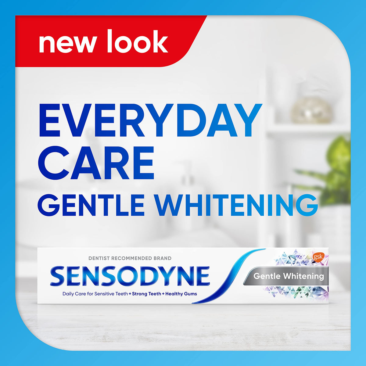 Sensodyne Daily Care Gentle Whitening Toothpaste, Sensitive Teeth, 75 ml