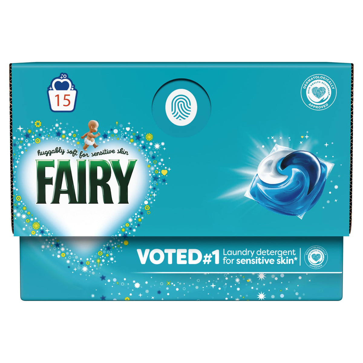 Fairy Non Bio Washing Liquid Pods, 85ct
