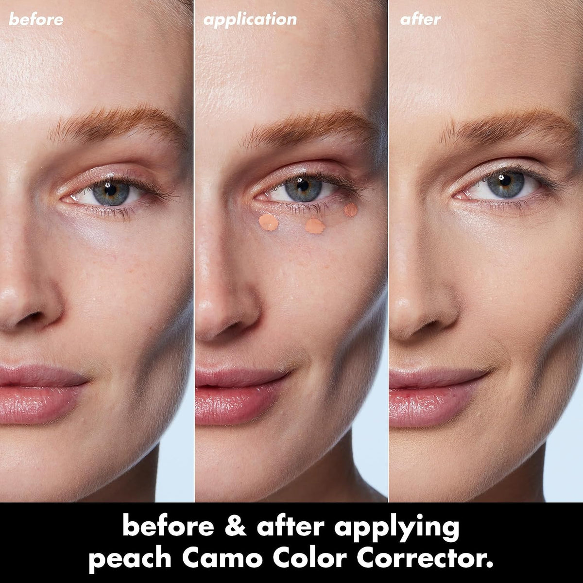 e.l.f. Camo colour Corrector, Hydrating & Long-Lasting Colour Corrector For Camouflaging Discolouration, Dullness & Redness, Vegan & Cruelty-Free, Peach
