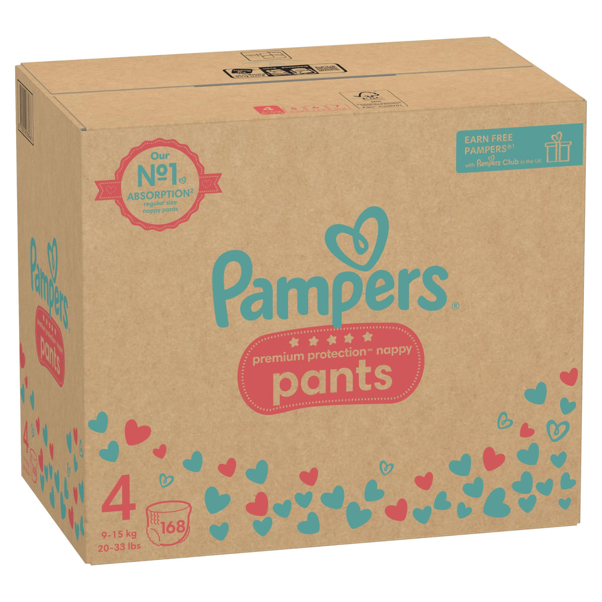 Pampers Premium Protection Nappy Pants Size 5