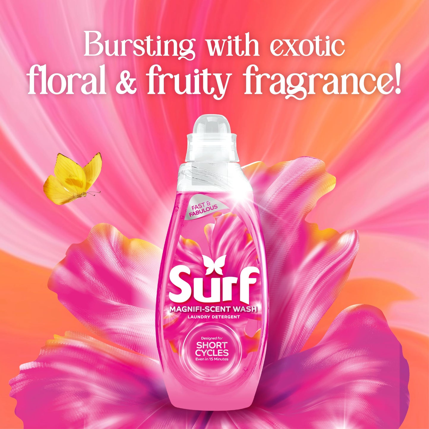 Surf Magnifi-Scent Floral Fusion Laundry Liquid 837ml | 31 Washes