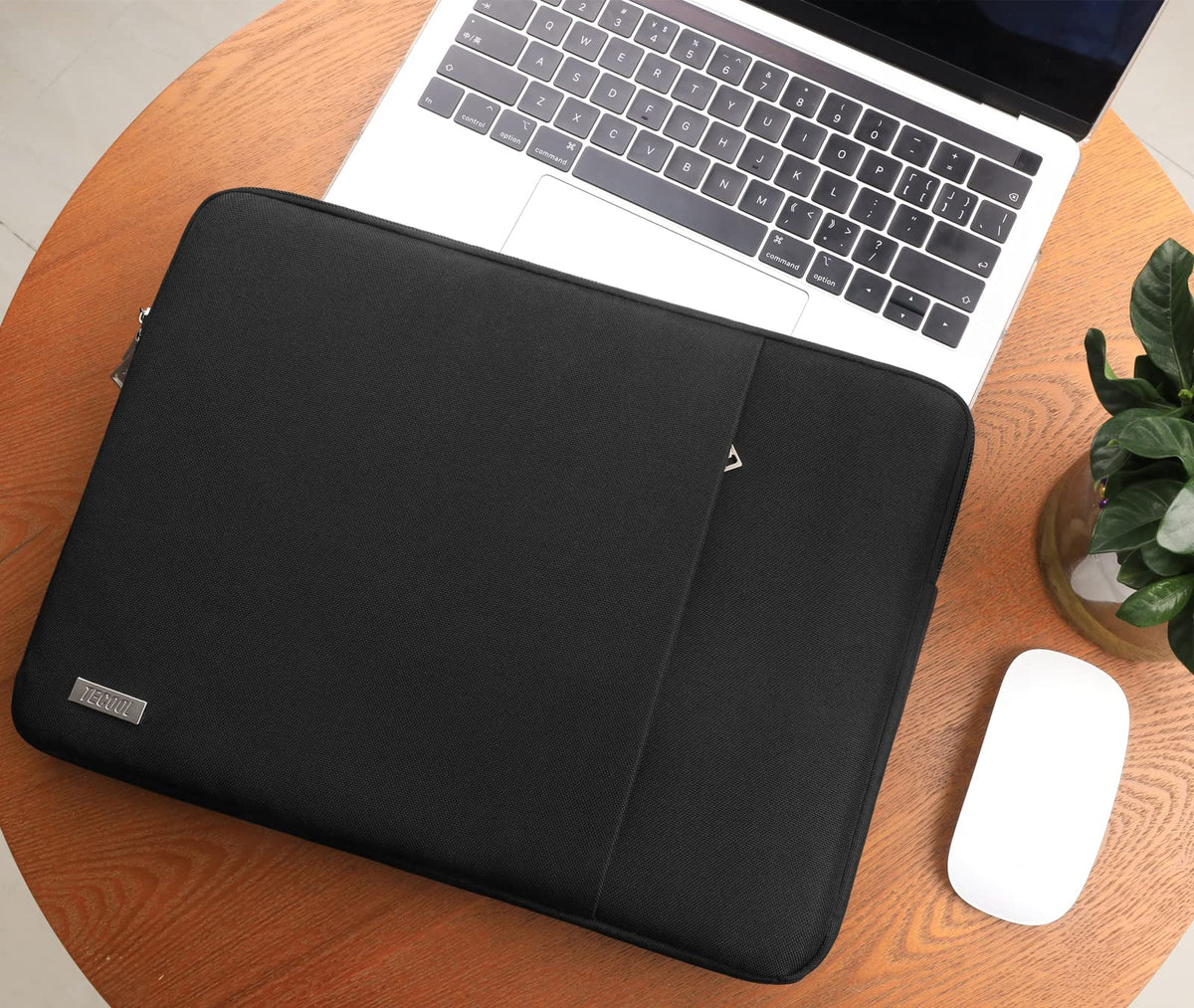 TECOOL 14 Inch Laptop Sleeve Protective Laptop Case 14 inch,Black
