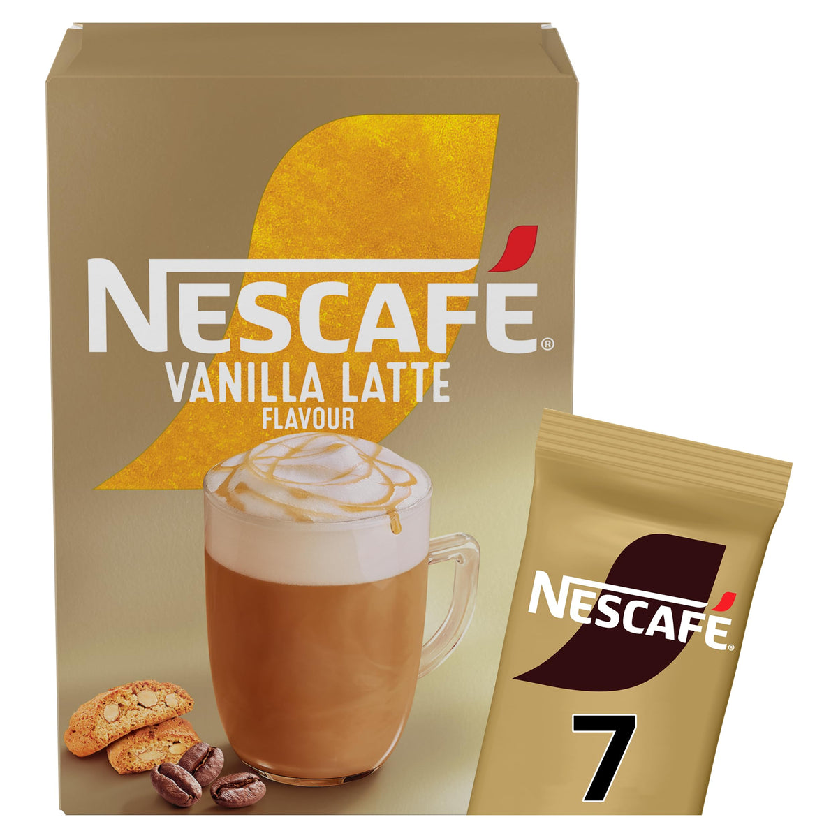 NESCAFÉ Latte Instant Coffee Sachets - 72 x 18g