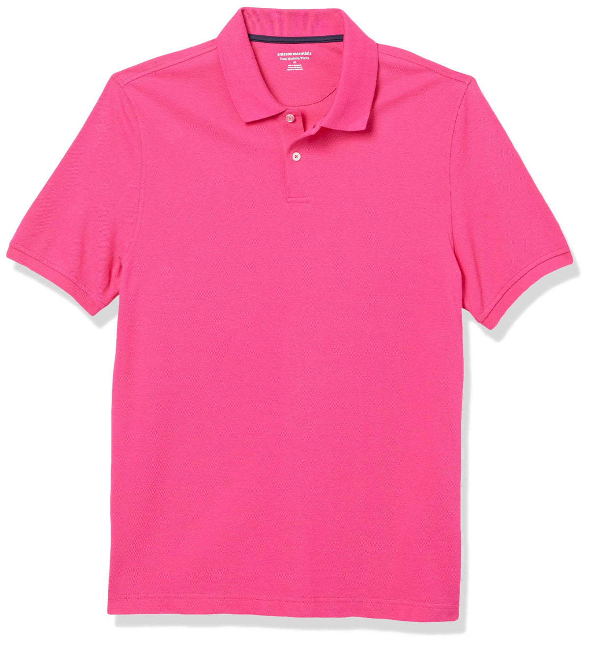 Amazon Essentials Men's Slim-Fit Cotton Pique Polo Shirt (Limited Edition Colors)