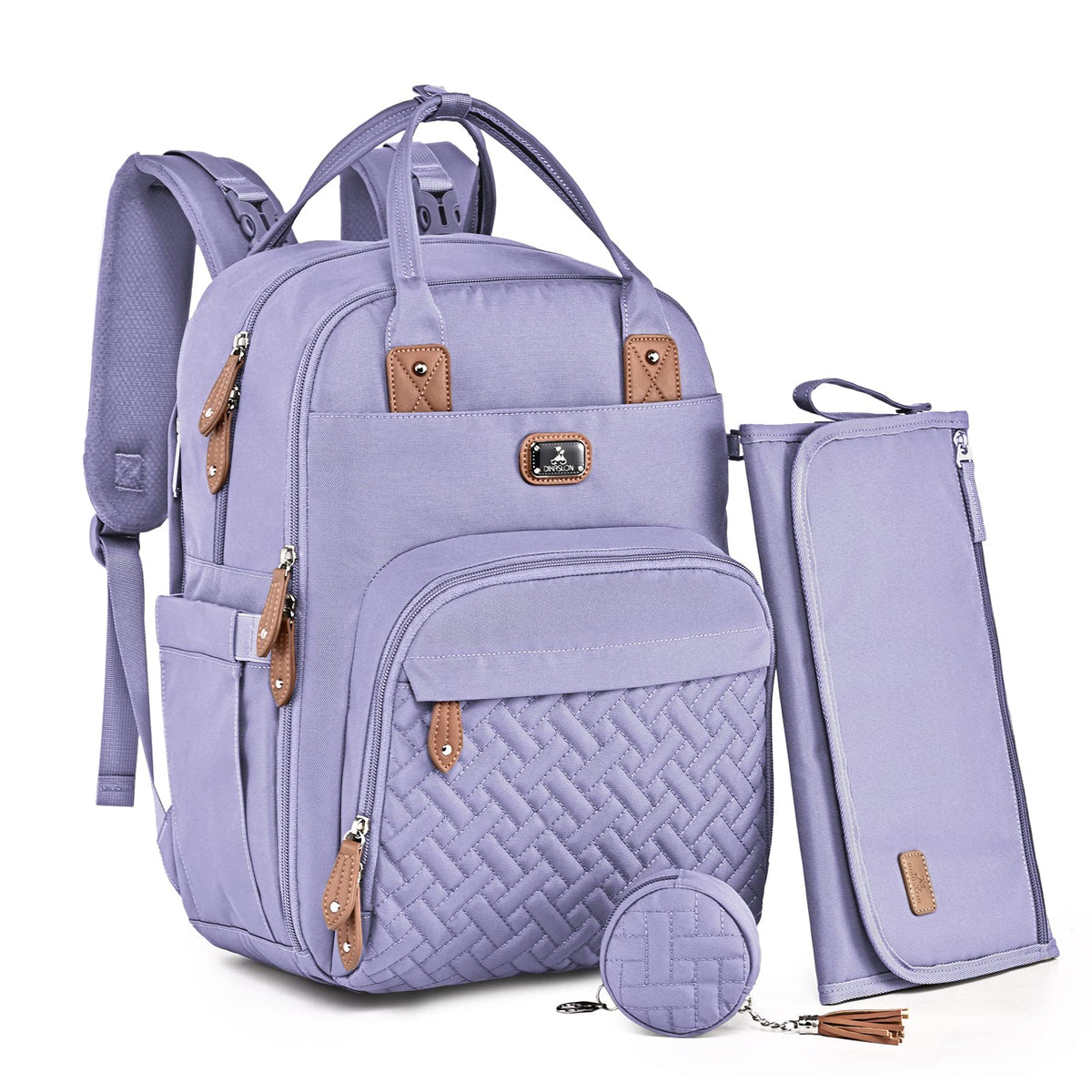 Dikaslon Baby Changing Bags Backpack, Large Baby Bag, 19 Pockets, Outdoors