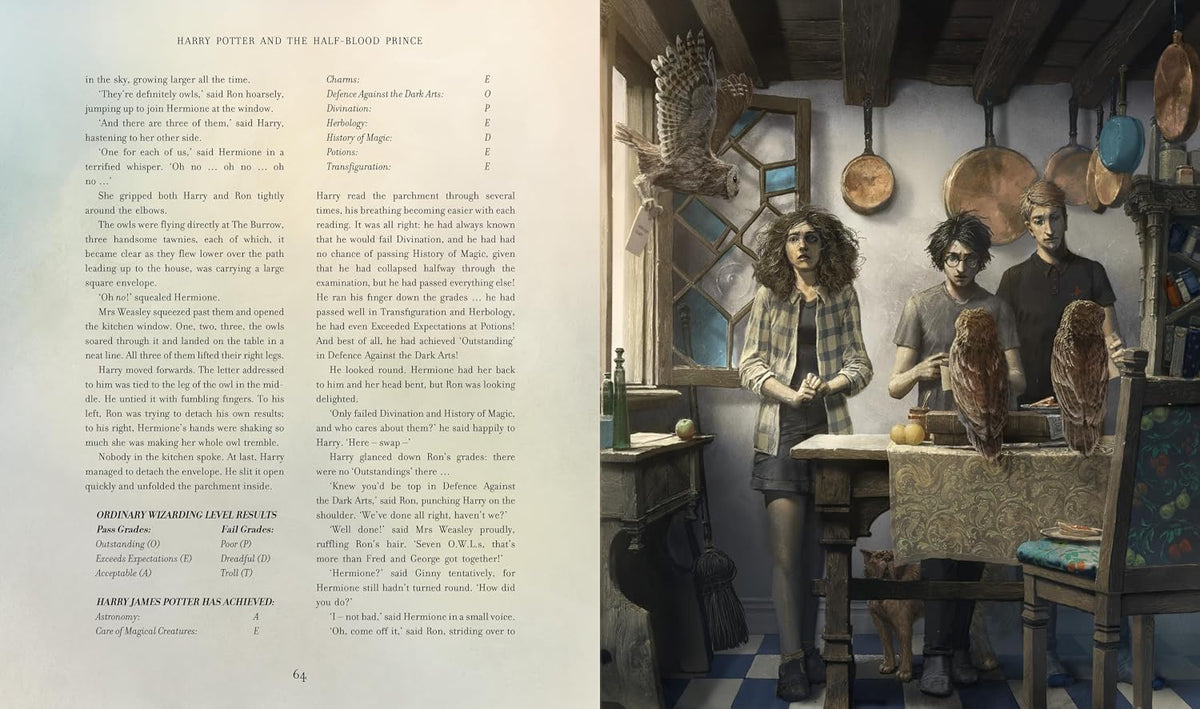 Harry Potter and the Half-Blood Prince: Illustrated Edition