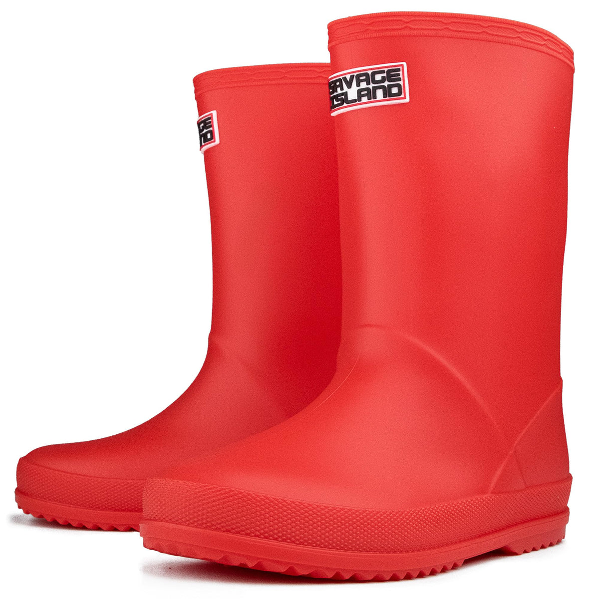 Savage Island Kids Wellies Boys & Girls Waterproof Wellington Boots - Toddler & Children’s Rain Boots - Unisex Welly Shoes
