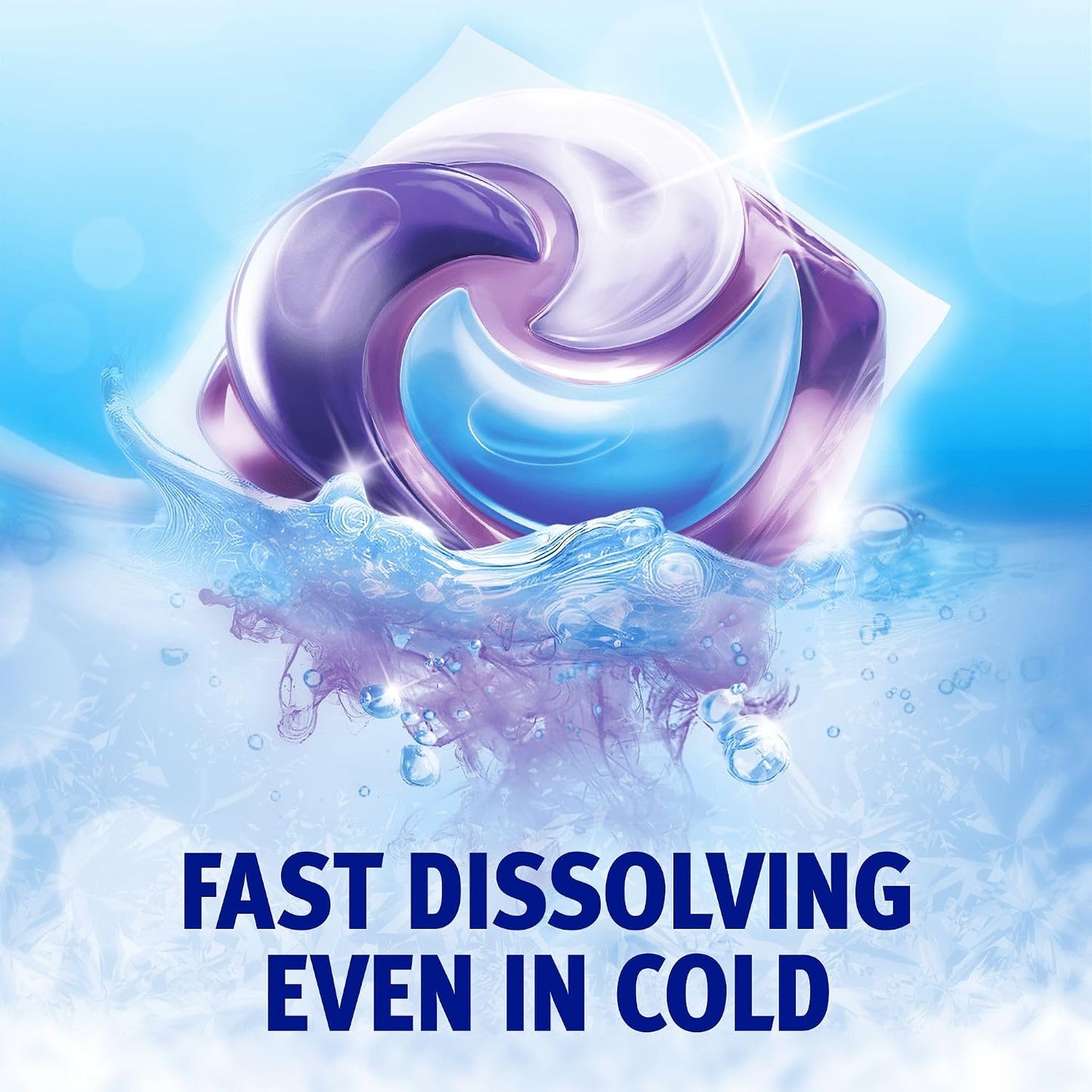 Bold Spring Awakening PODS® Washing Liquid Laundry Detergent Capsules 3 x 50 Washes, 3 x 50ct, Outdoor Freshness That Lasts And Lasts, With Built-In Lenor Softener