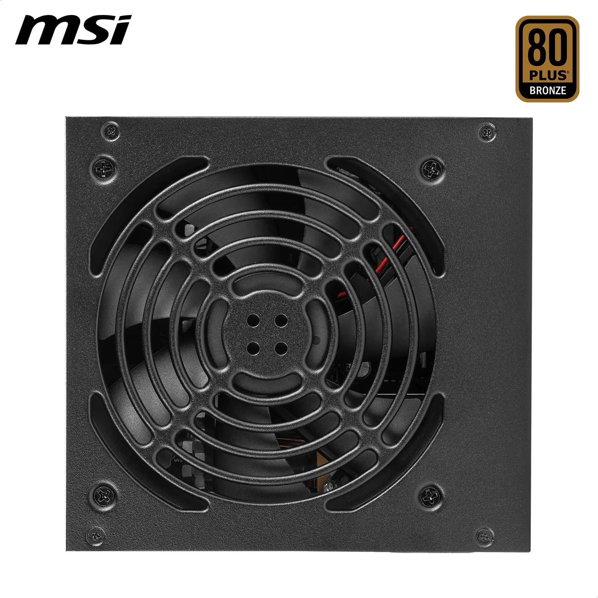 MSI MAG A750GL PCIE5 Power Supply Unit, 750W, 80 Plus Gold, Fully Modular, ATX 3.0, PCIe 5.0 GPU Support, 120mm FDB Fan, Full-Bridge LLC, Flat Black Cables - 7 Year Warranty