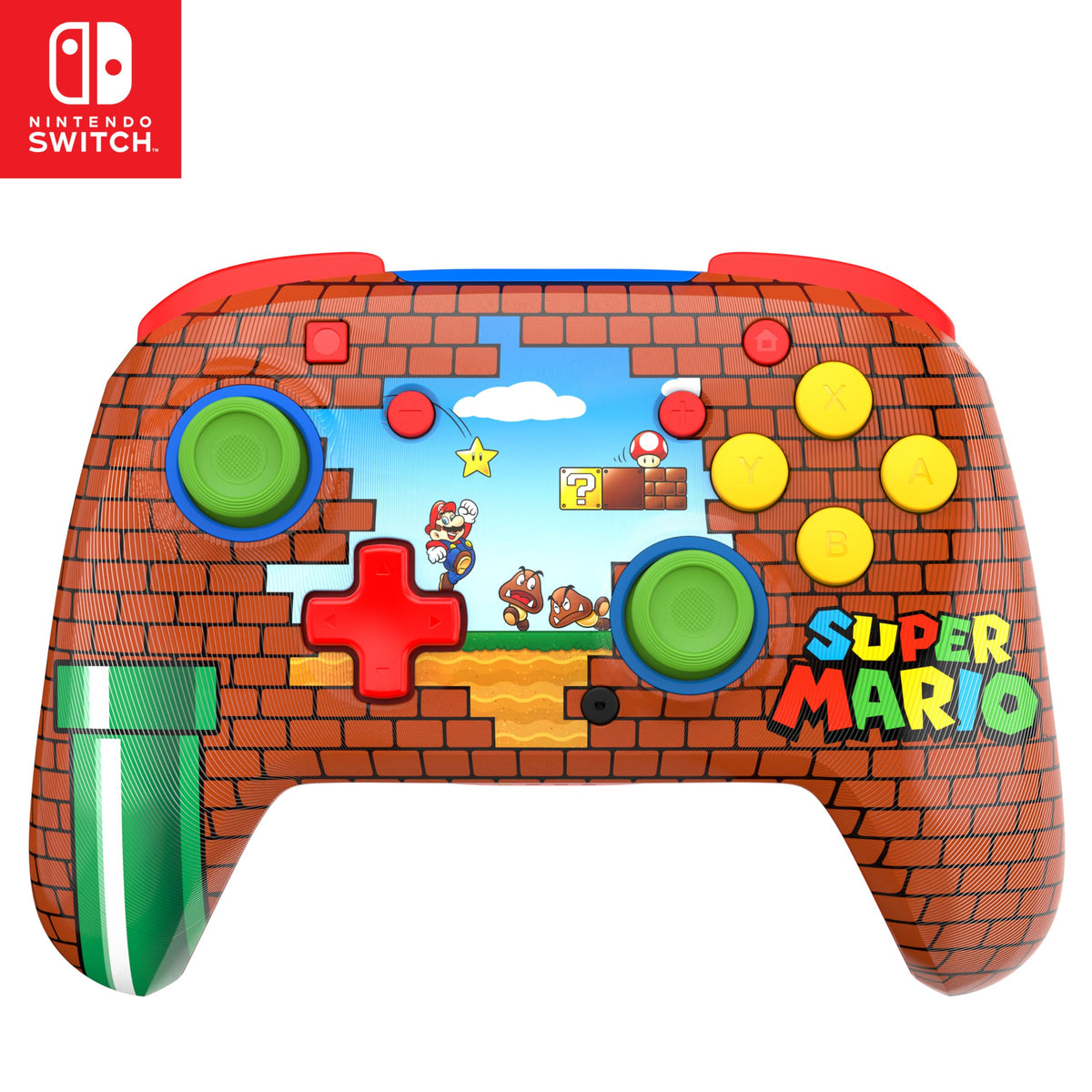 Turtle Beach Rematch Wireless Controller: Mario & Luigi, Nintendo Switch 2