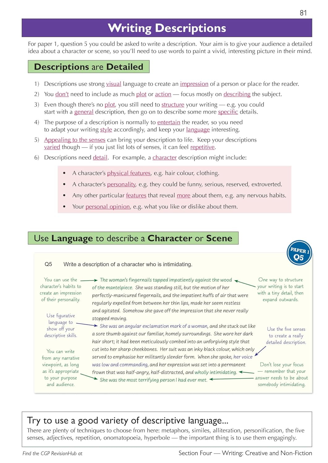 GCSE English Language AQA Complete Revision & Practice with CGP RevisionHub (CGP GCSE English 9-1 Revision)