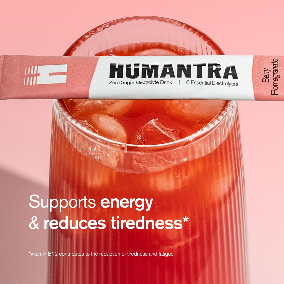 Humantra Electrolytes Powder Hydration Sachets - Himalayan Lime, 20ct