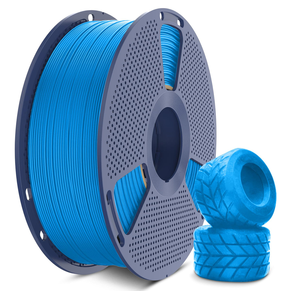 SUNLU TPU Filament TPU 95A 1.75mm Black, Flexible 3D Printer Filament