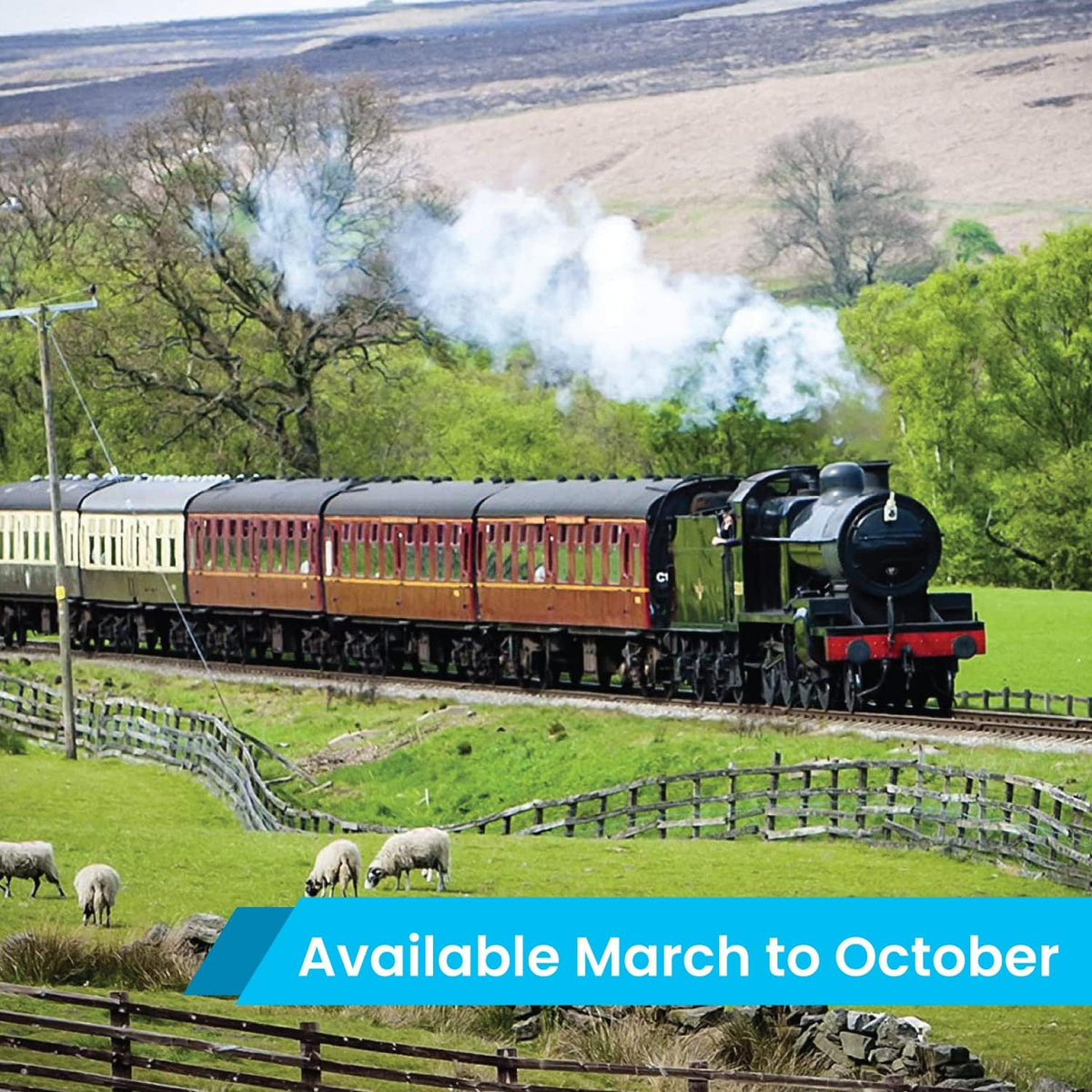 Activity Superstore Steam Train Gift Experience Voucher For Two