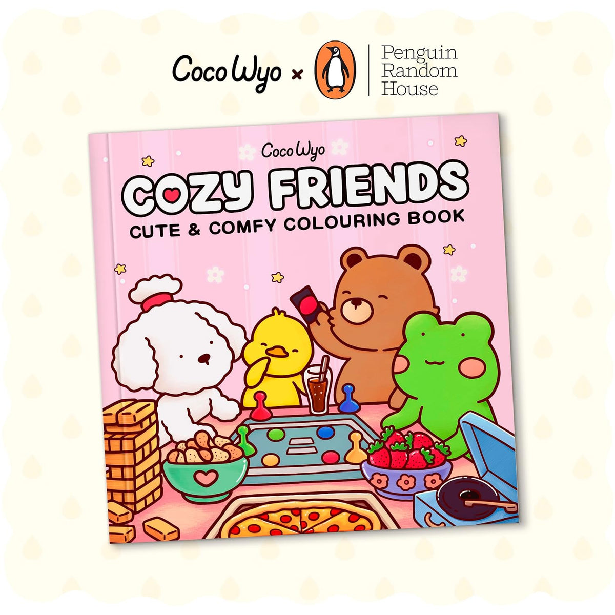 Cozy Friends: A relaxing cosy colouring book, from the bestselling author (Coco Wyo)