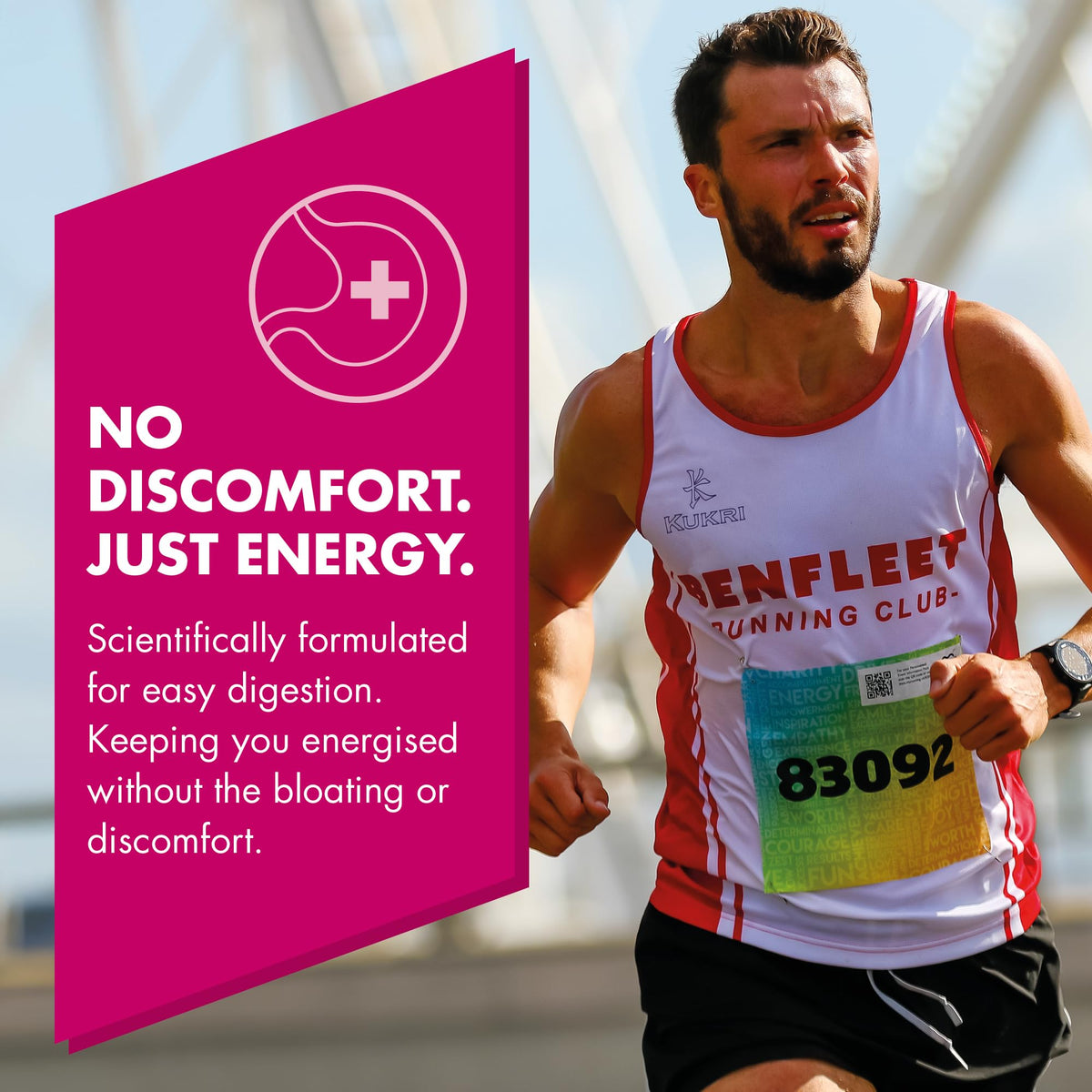 HIGH5 Energy Gels, Running Gel for Fast & Sustained Energy, Mixed, 8 x 40g