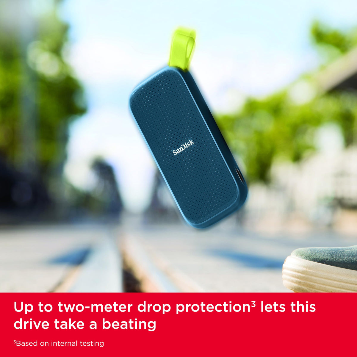 SanDisk Extreme Portable SSD 2TB - Up to 1050MB/s Read Speeds (Older Model)