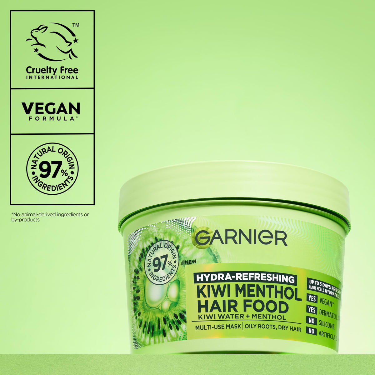 Garnier Hair Food Multi-use, 3-in-1 Hair Treatment Mask, Banana, 400ml