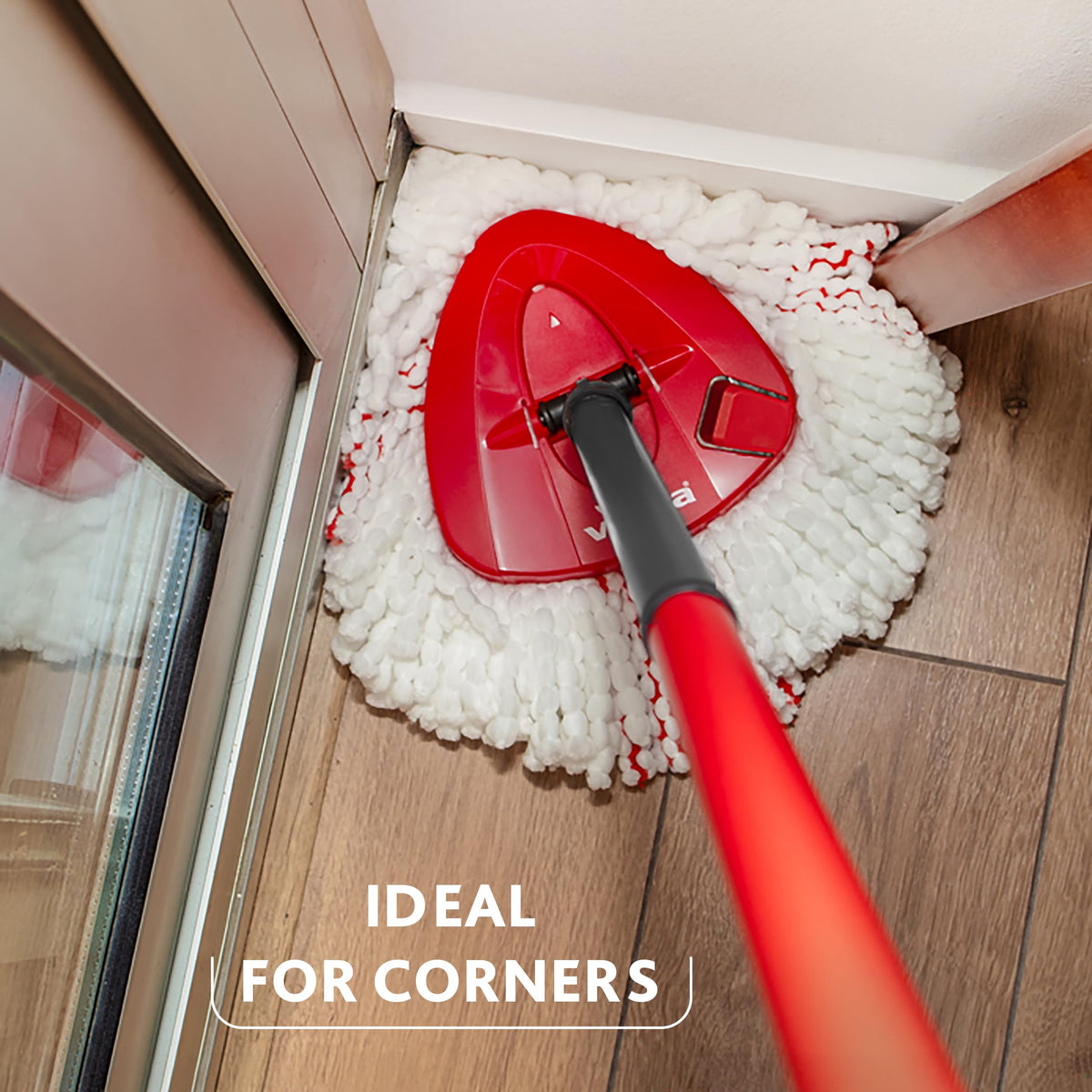 Vileda Turbo 2in1 Spin Mop & Bucket Set with Foot Pedal and Extra Refill