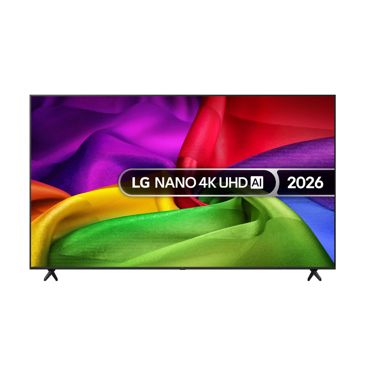 LG 50NU800B6LC Nano UHD AI NU80 4K Smart TV, α7 Processor Gen9, 60Hz, HDR10, Filmmaker Mode™, Google Cast, Apple AirPlay 2, Model Year 2026