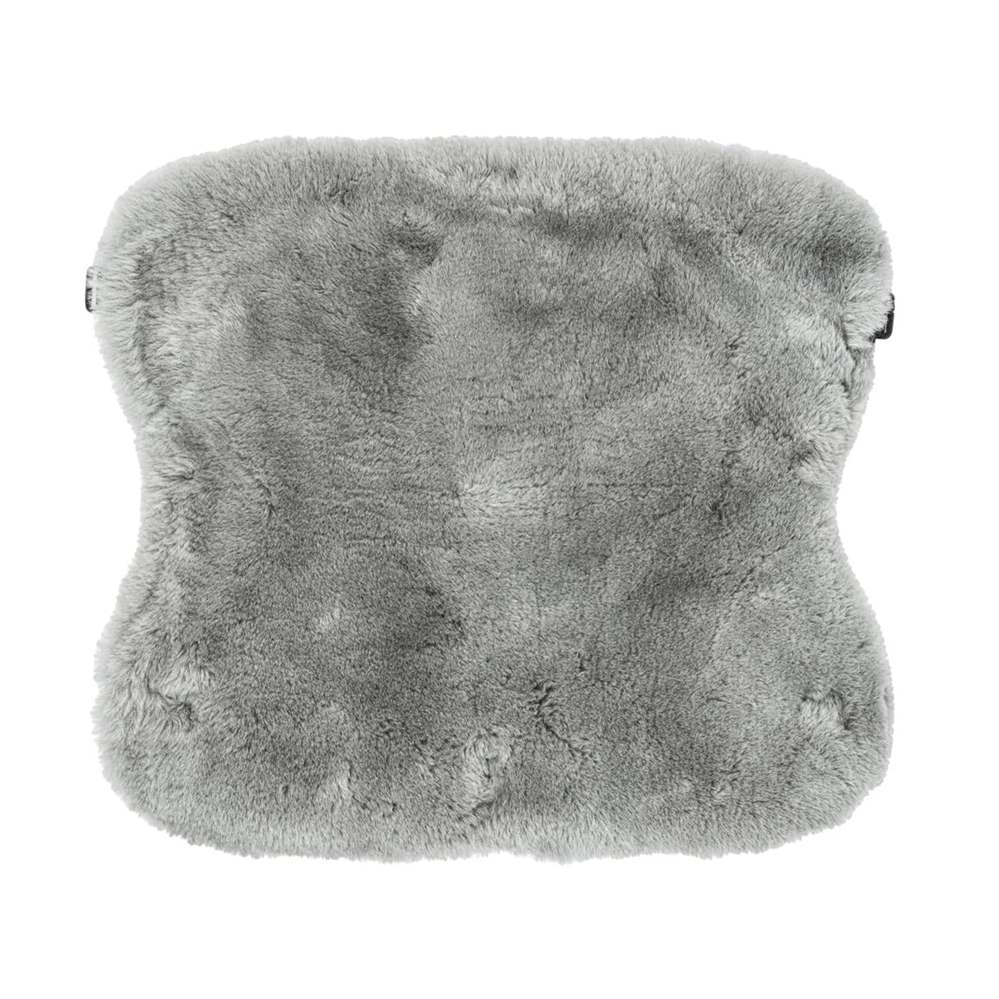 Sheepskin Handmuff for Stroller – Luxury Warm Winter Pram Hand Muff with Velcro Straps – Genuine Shearling Pushchair Handle Cover for Cold Weather Walks, Cosy Outdoor Accessory- 46cm×21cm (Black)