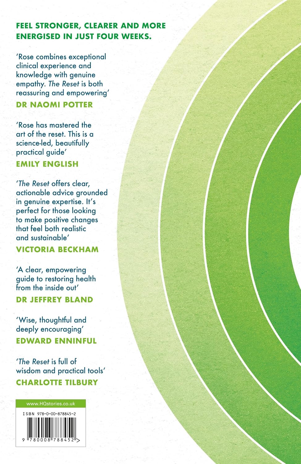 The Reset: From a leading nutritionist comes a new 4-week self-help plan towards restoring your health and feeling better than ever for 2026 – an instant Sunday Times bestseller!