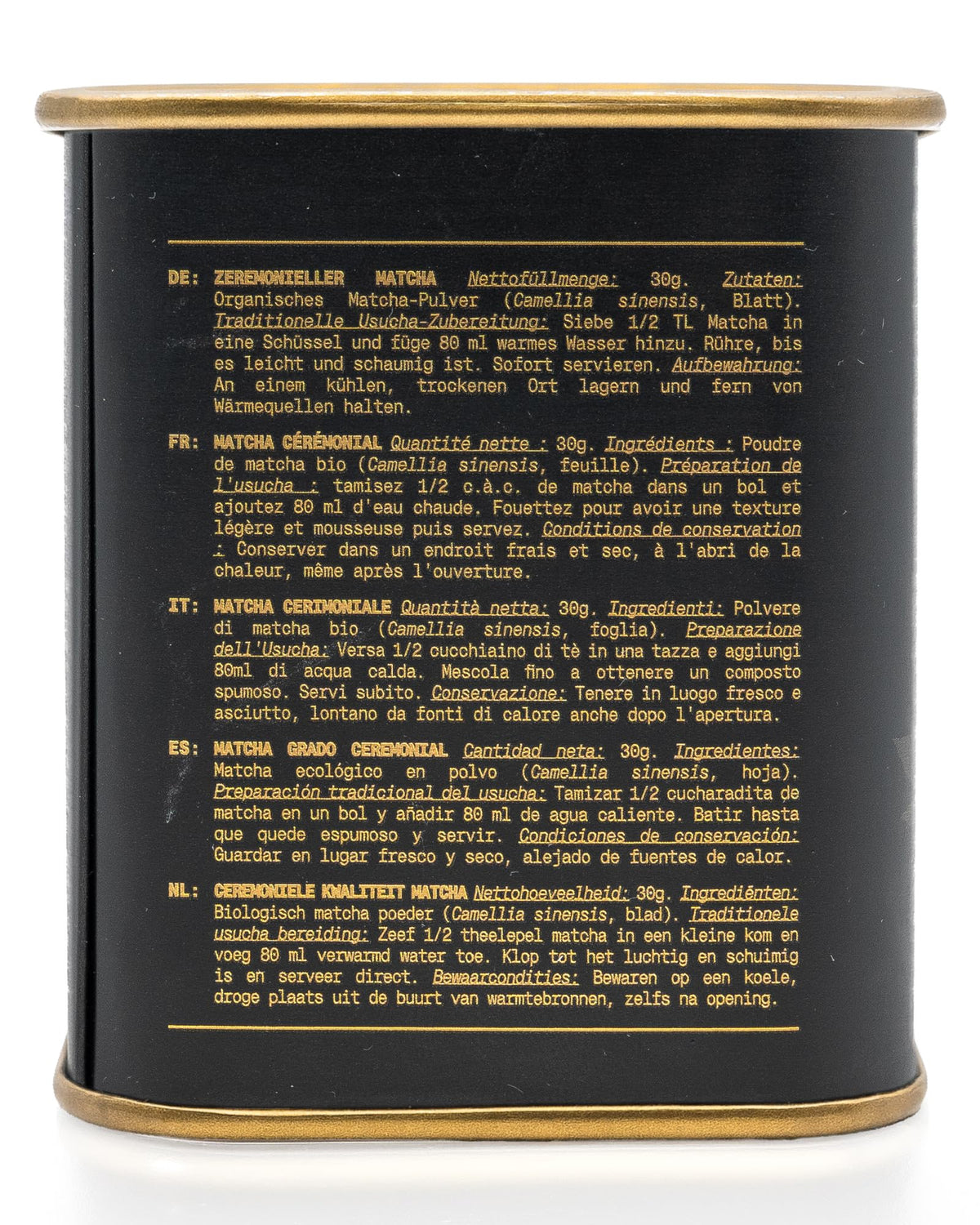 NaturaleBio Organic Premium Grade Japanese Matcha Powder L-Theanine