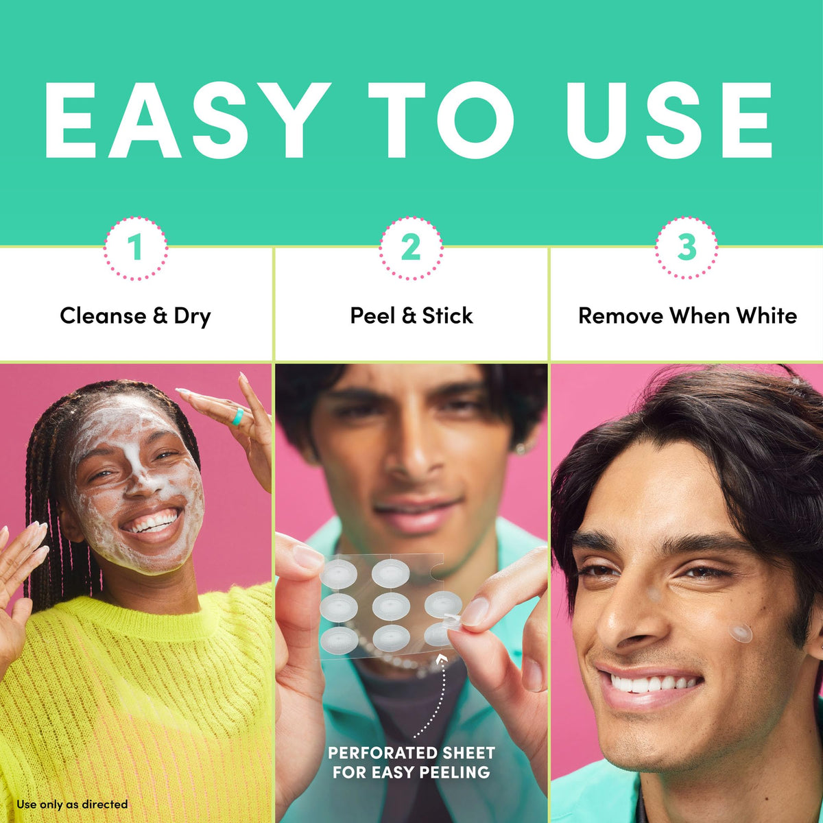 Dots for Spots Oval Spot Patch with Micro Darts - Pack of 9 Translucent Spot Treatment Stickers Infused With Niacinamide & Salicylic Acid - Fast-Acting, Vegan & Cruelty Free Skin Care