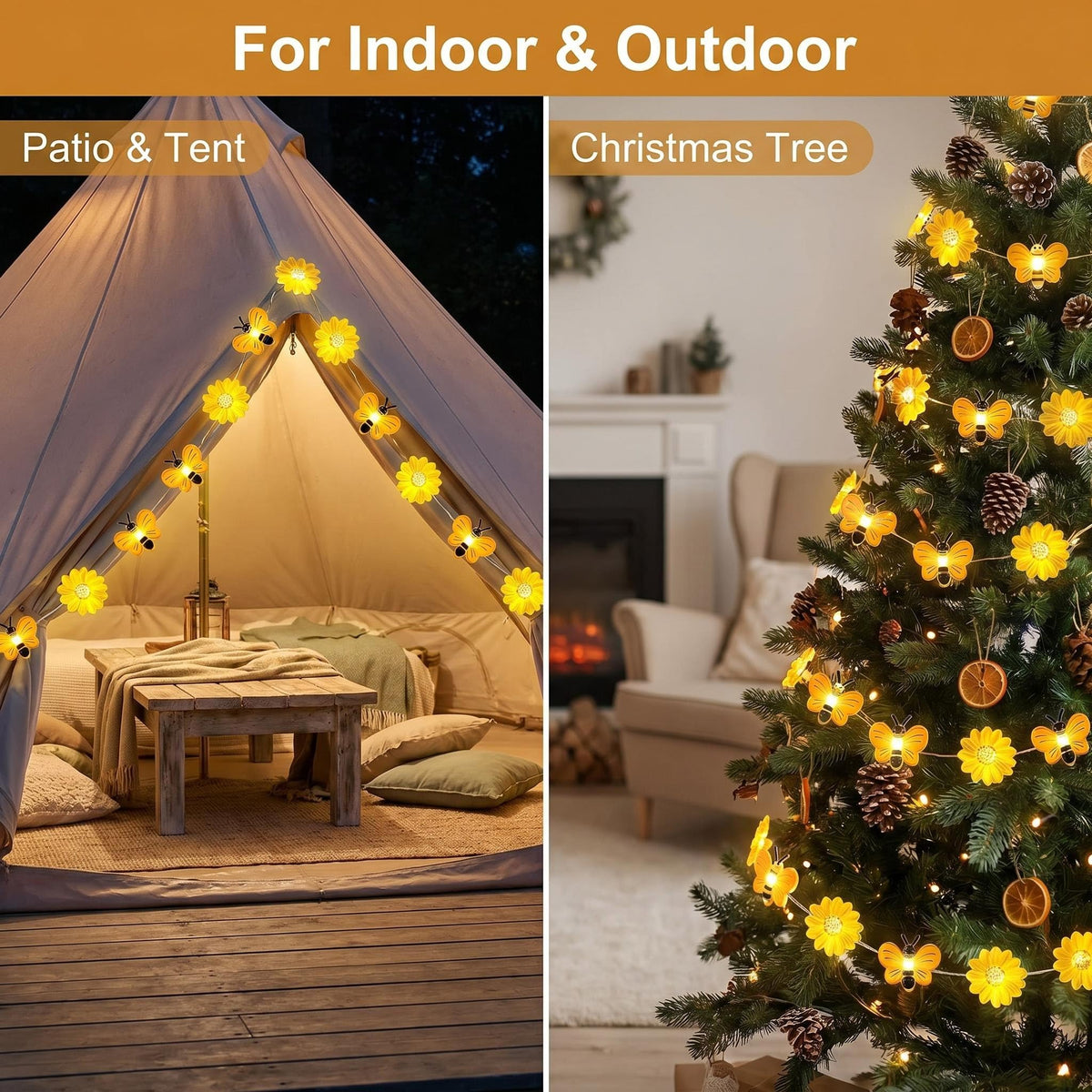 2M 20 LED Pink Cherry Blossom Fairy Lights, Battery Operated Flower String Lights for Bedroom Decor, Indoor Spring and Christmas Decorations, Girls Room Gift (Flowers)