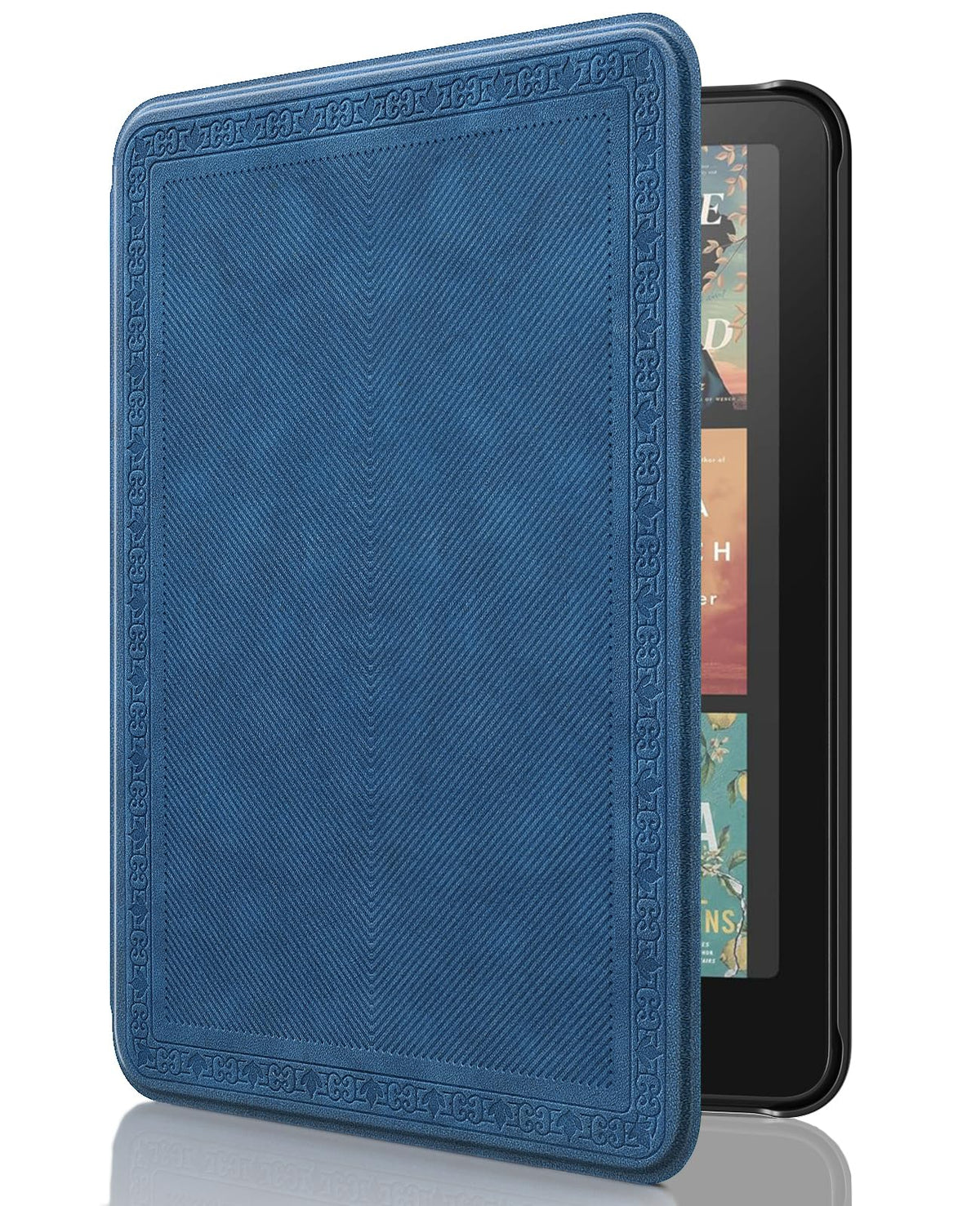 MoKo Case for 7" Kindle Paperwhite 12th Gen & Colorsoft 2024, Denim Black