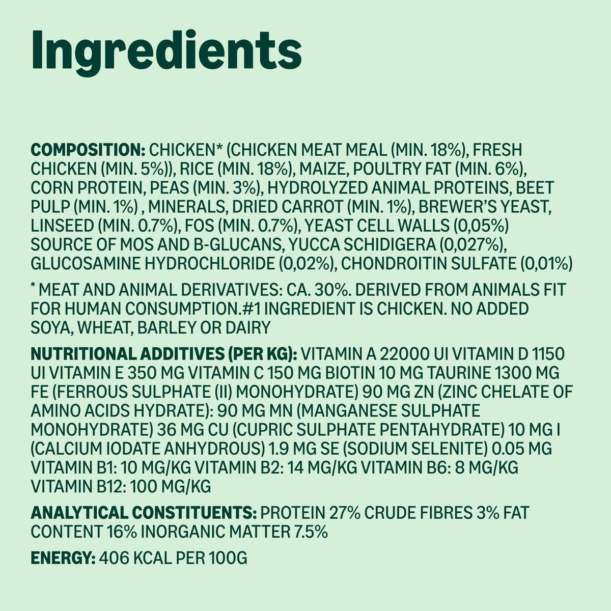 by Amazon Complete Dry Dog Food Rich in Chicken & Rice 3kg