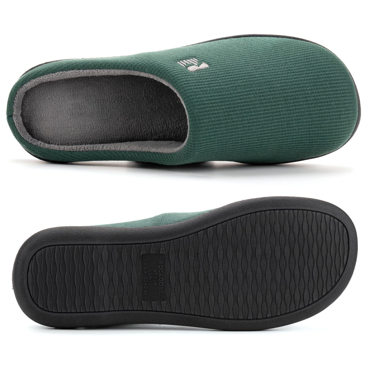 RockDove Men's Original Two-Tone Memory Foam Slipper