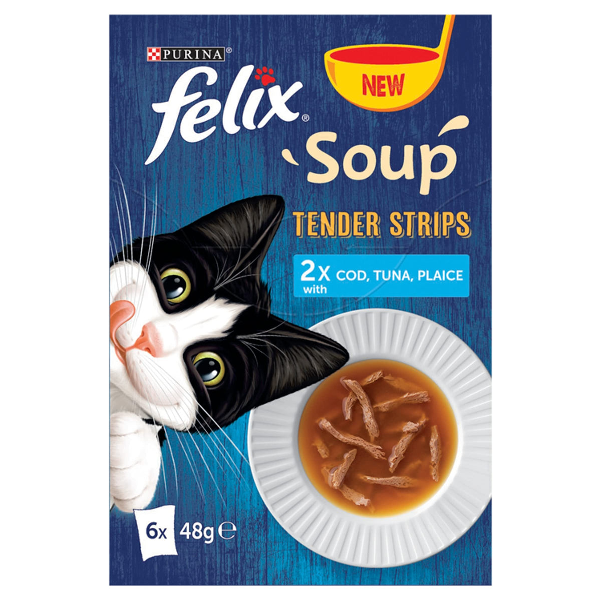 FELIX Tasty Shreds Adult Wet Cat Food Mixed Selection in Gravy Chicken, Beef, Tuna, Salmon 40 x 80g Pouches
