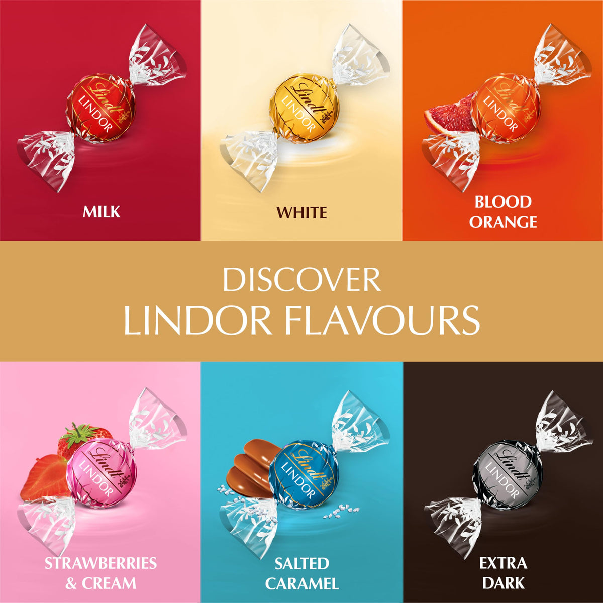 Lindt Lindor White Chocolate Truffles – 200g Box (Approx. 16 Balls) – Smooth Filling – Gift, Birthday, Congratulations Treat