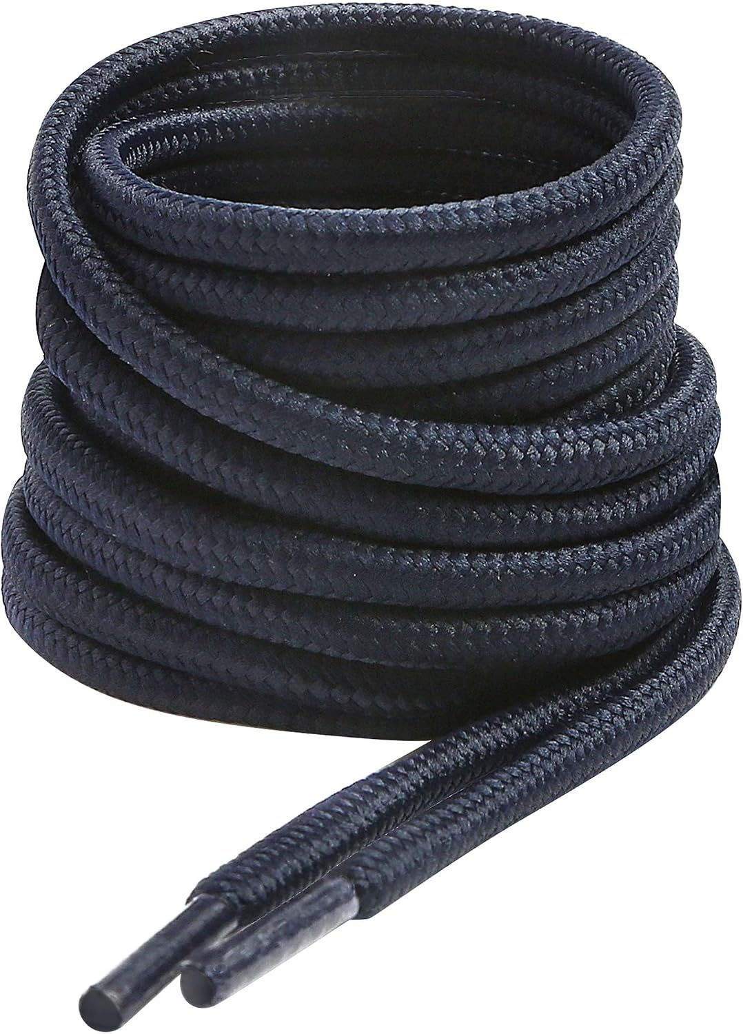 VSUDO Round Boots Laces, 4mm Diameter Work & Hiking Shoe Laces for Boots