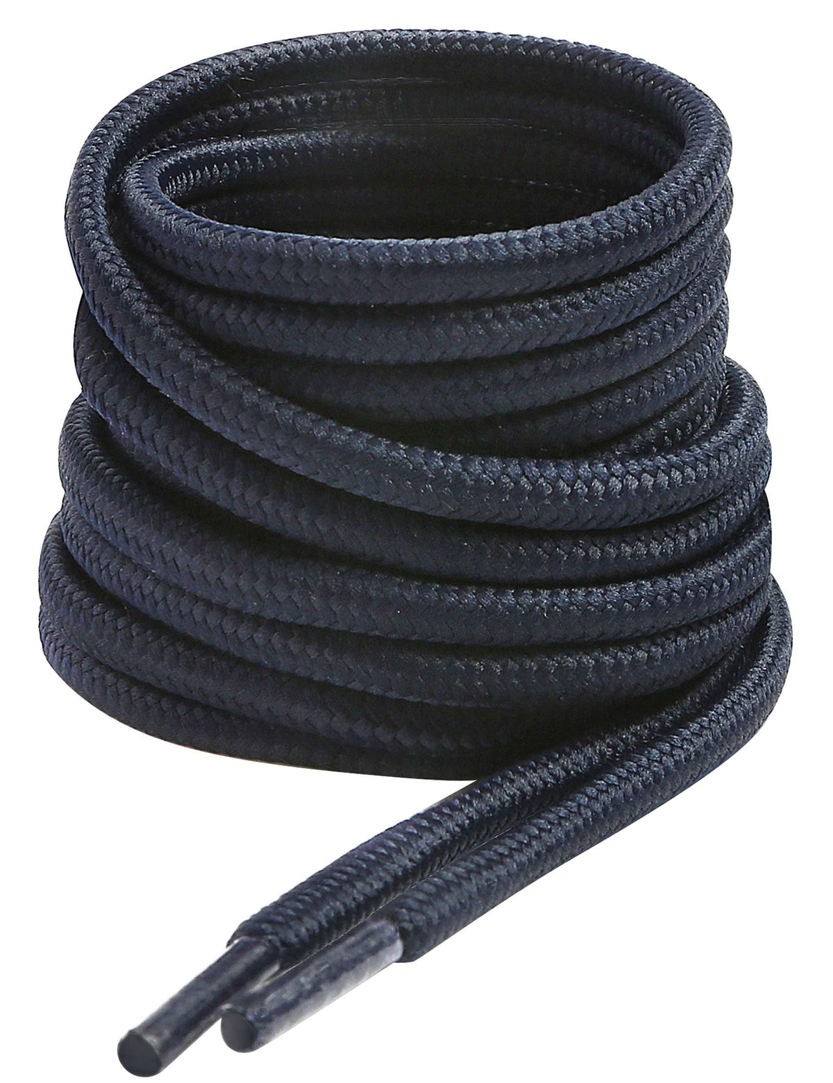 VSUDO Round Boots Laces, 4mm Diameter Work & Hiking Shoe Laces for Boots