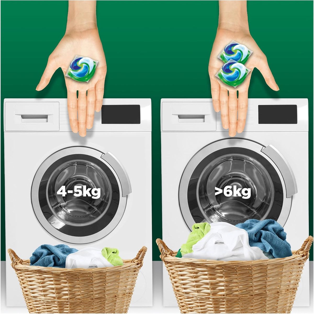 Ariel 4in1 PODS®, Washing Liquid Laundry Detergent Capsules 38 Washes