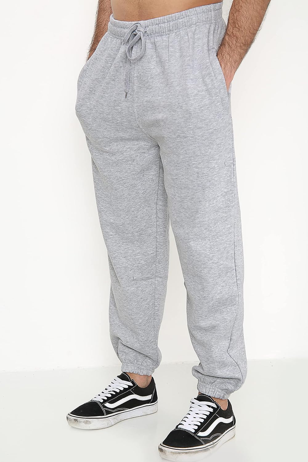 SKYTEX UK Mens Fleece Jogging Bottoms Pants Trousers Casual Sizes S - 8XL, 4 Colours
