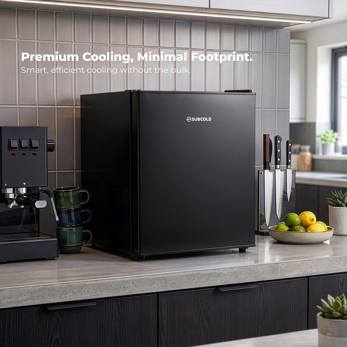 Subcold Cave35 Beer Fridge | 35L | 0-8°C | LED | Stainless Steel Door