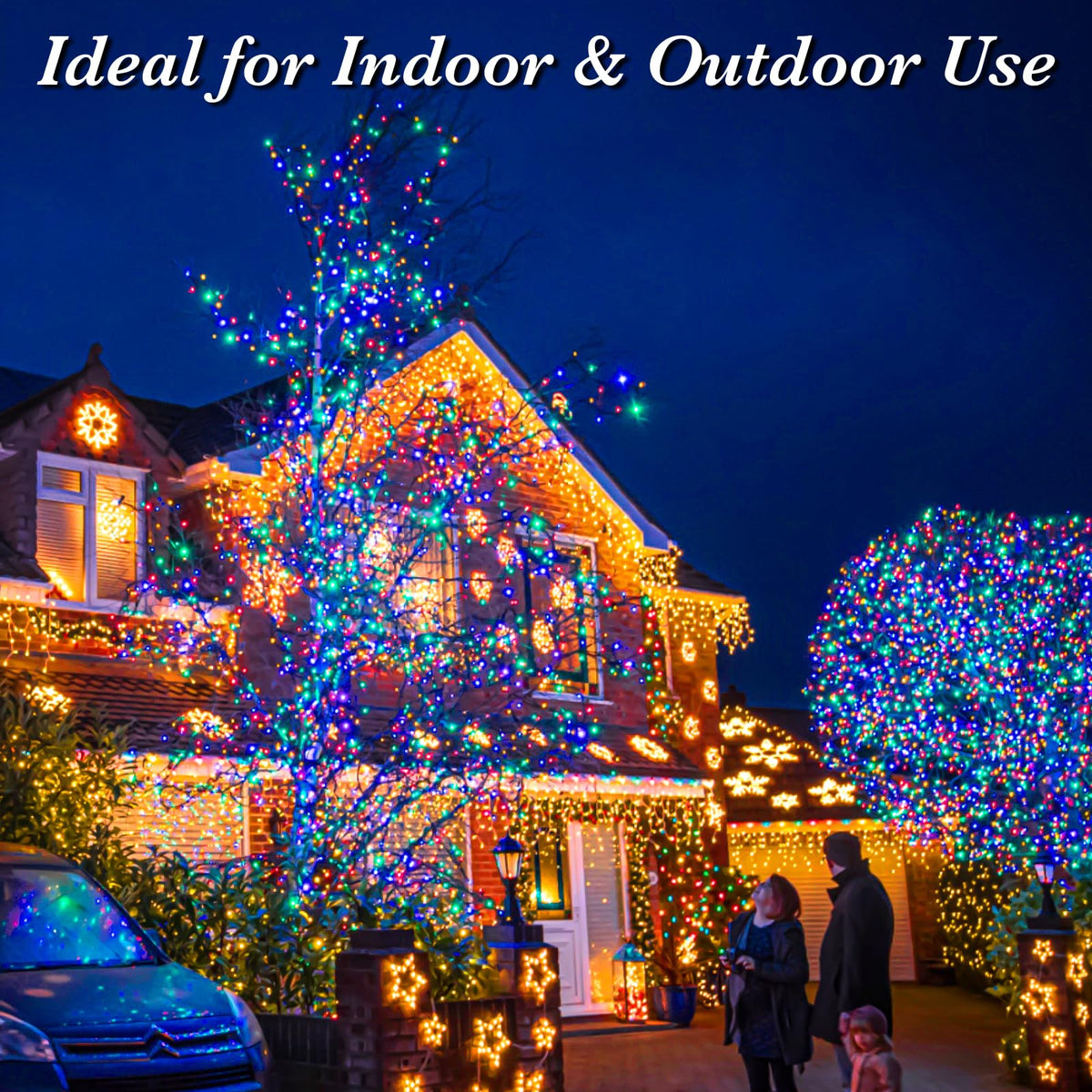 cshare Battery Fairy Lights, 2M 20 LED Fairy Lights Battery Operated with Timer, IP65 Waterproof String Lights for Jar Garden Camping Christmas Indoor Outdoor Decorations, Warm White