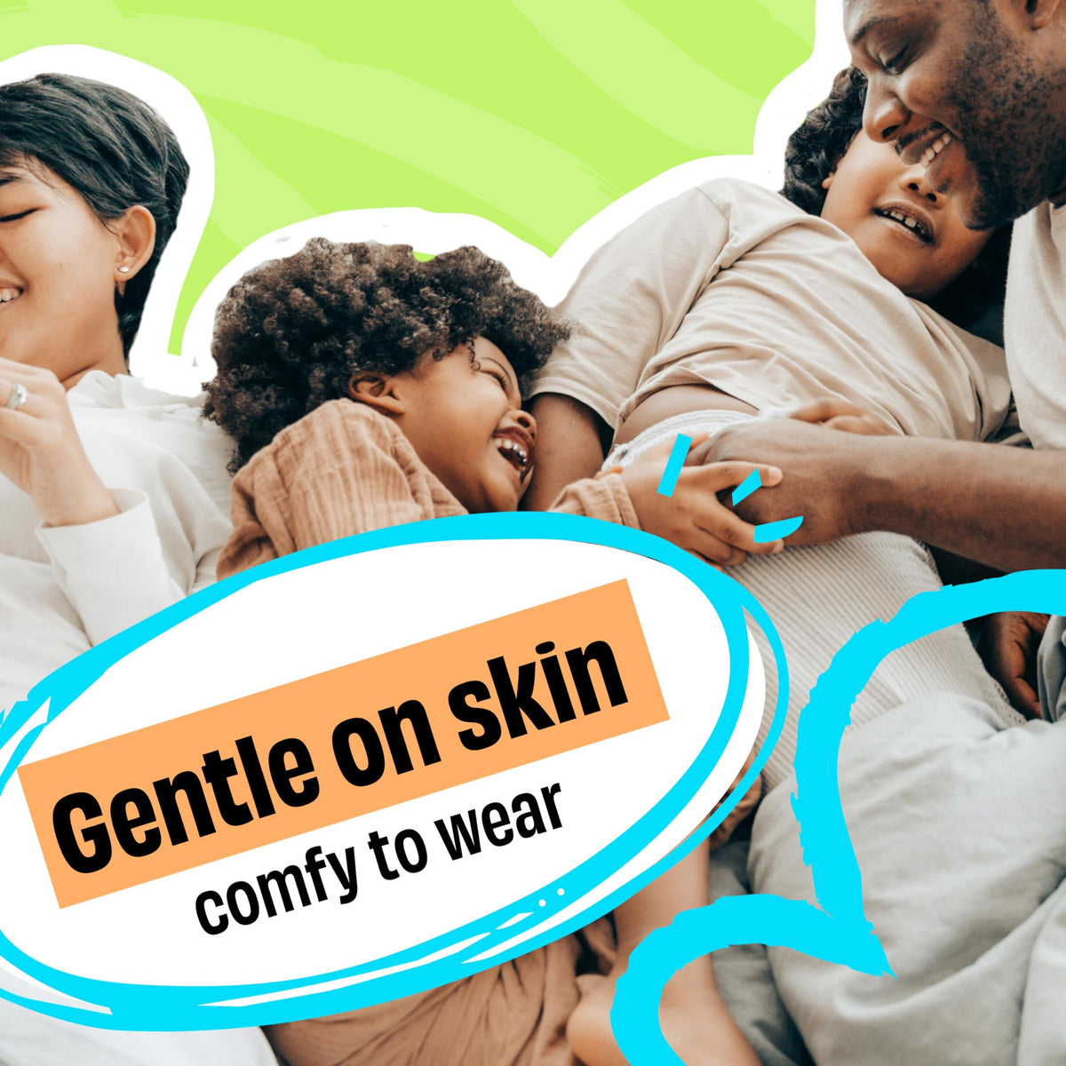 Youth Pants – Disposable Nappy Pants for Kids & Teens, Day & Night Leak Protection, Odour Control, Soft Slim Fit Underwear for Boys & Girls - Large (8–15 Years) - 12 Pack