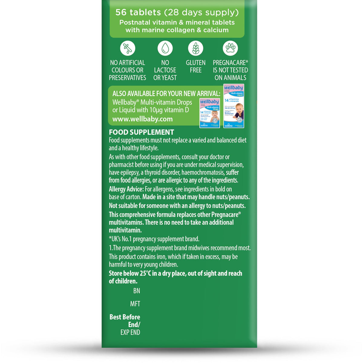 Pregnacare Breastfeeding Vitamins, 84 Count (Pack of 1)