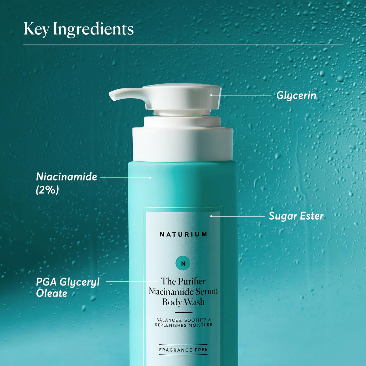 Naturium The Glow Getter Multi-Oil Hydrating Body Wash, 500 ml