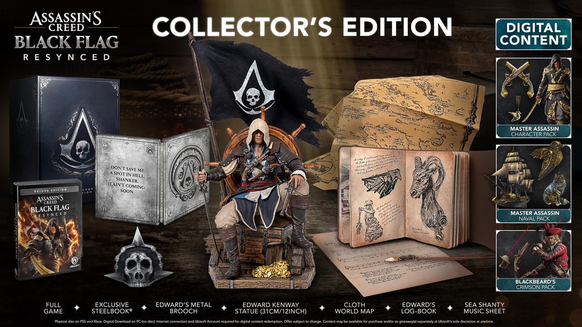 Assassin's Creed Black Flag Resynced Launch Edition (Xbox X)