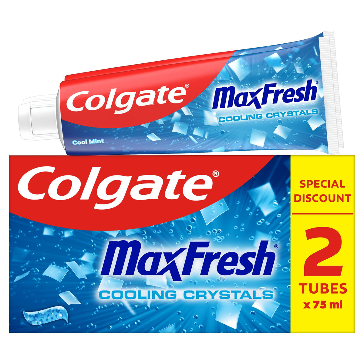 Colgate Max Fresh Cooling Crystals Toothpaste, 125ml