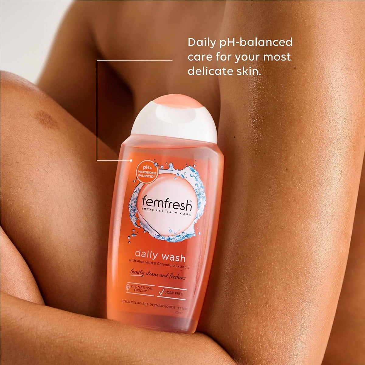 Femfresh Daily Intimate Wash, Soap Free Shower & Bath Gel Cleanser, 250ml