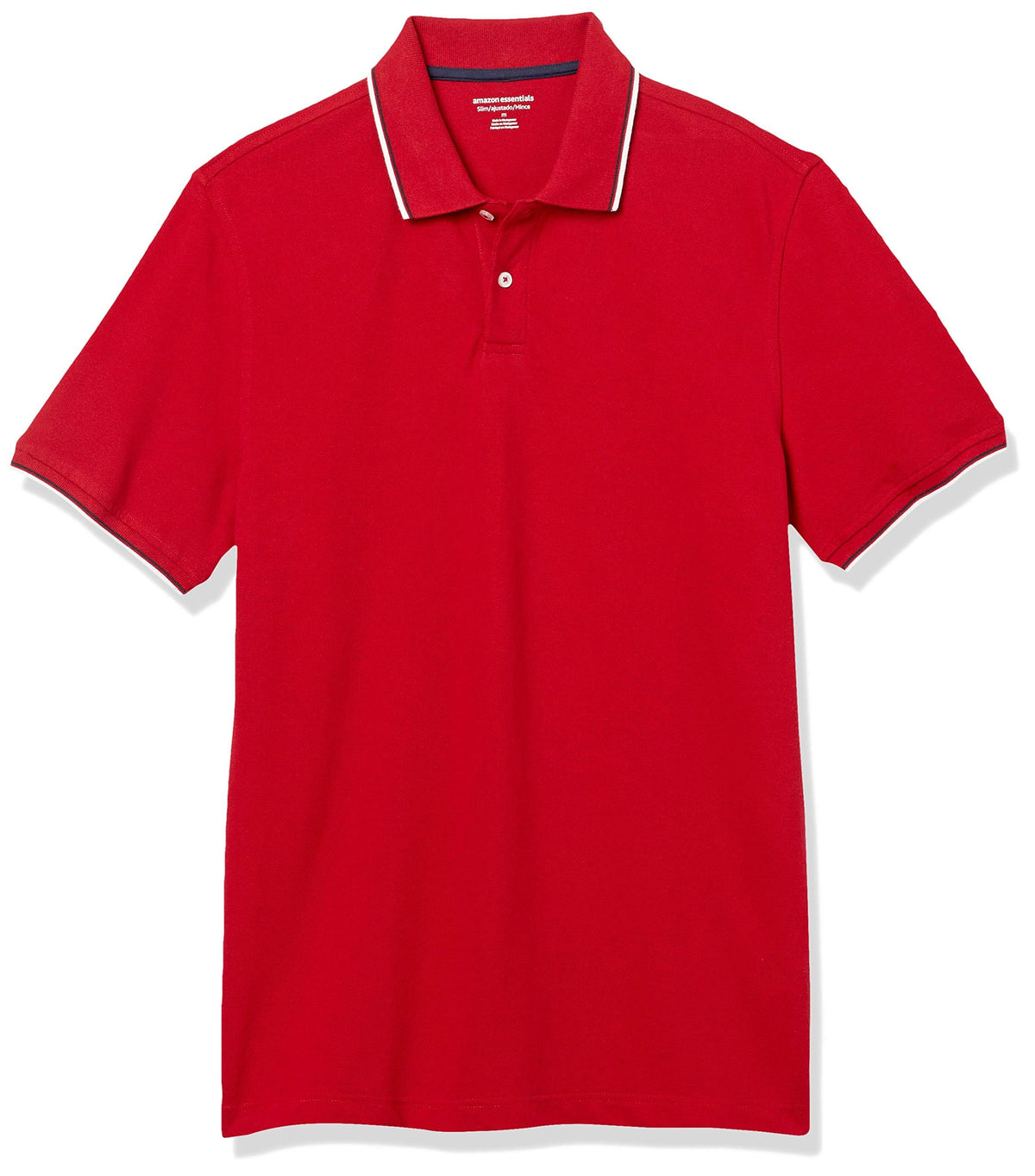 Amazon Essentials Men's Slim-Fit Cotton Pique Polo Shirt (Limited Edition Colors)
