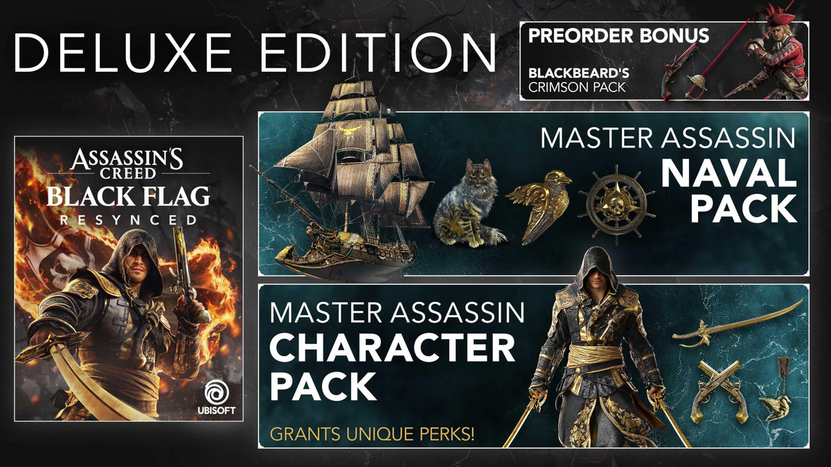 Assassin's Creed Black Flag Resynced Launch Edition (Xbox X)