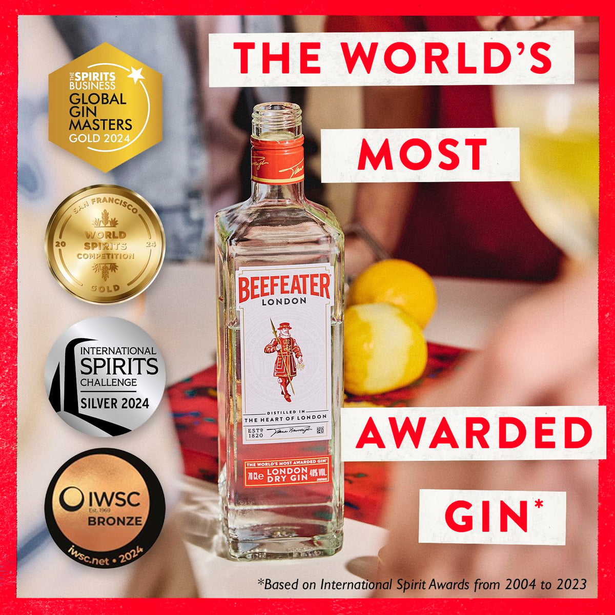 Beefeater Pink Strawberry Flavoured Gin, 37.5% ABV, 70 cl