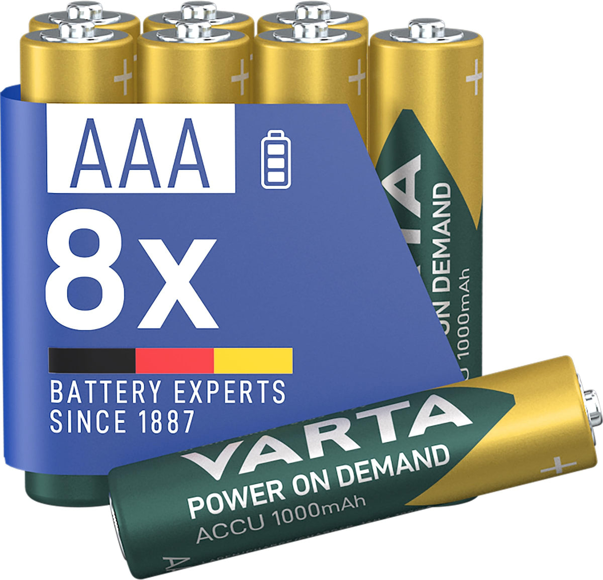 VARTA Batteries AA, Pack of 40, Power on Demand, Alkaline, 1.5 V